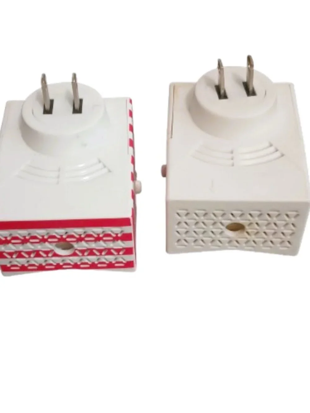 Red Stripe Electric Plug In Diffusers Set Of 2 Homeworx By Harry Slatkin